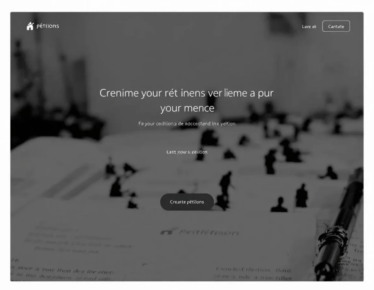 Créer une pétition en ligne pour mesurer l'adhésion à un projet d'entreprise