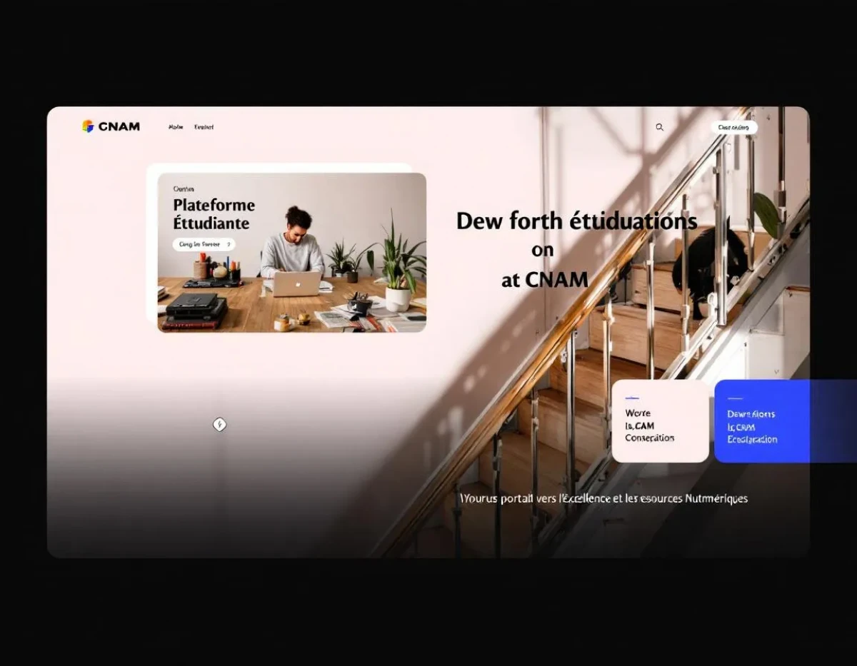 Plateforme Étudiante CNAM: Votre Portail vers l'Excellence et les Ressources Numériques